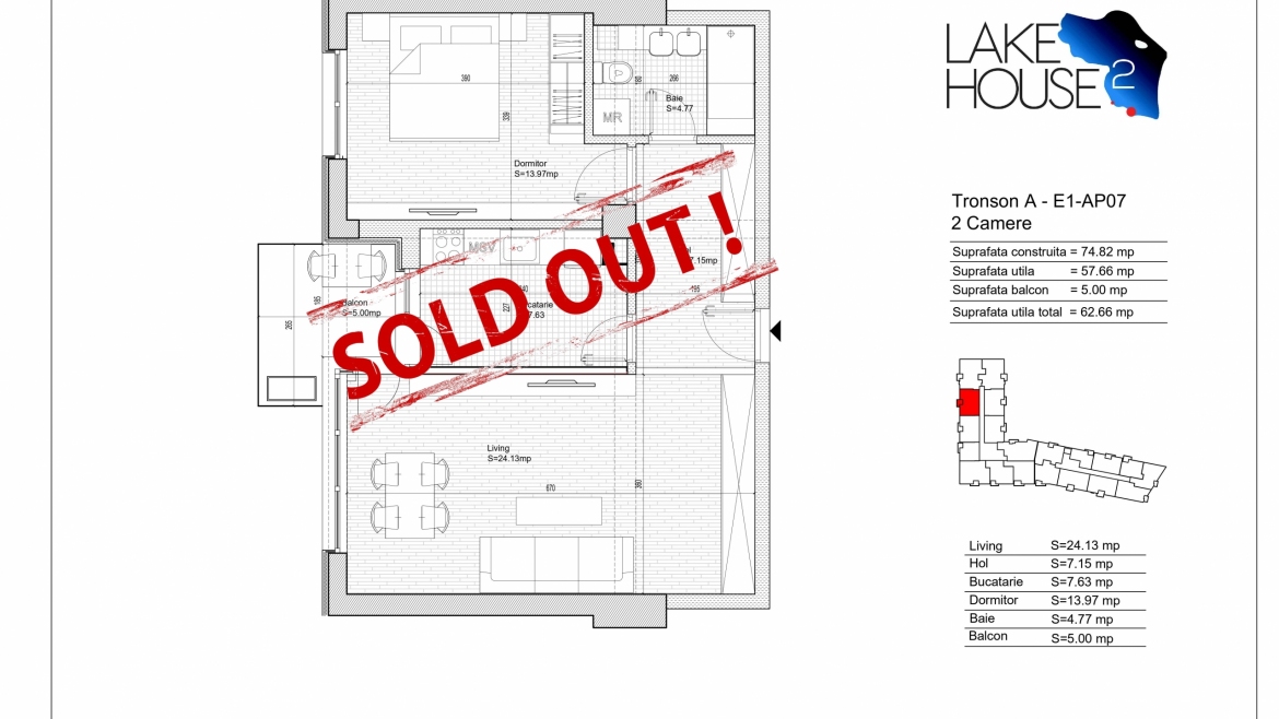 AP07 – Apartament 2 camere – Tronson A